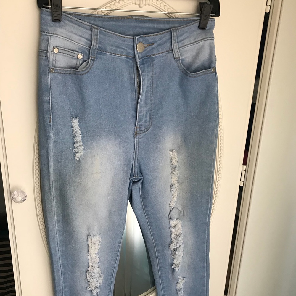 Light wash high waisted Jeans